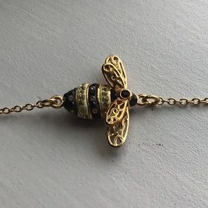 Swarovski bumble bee crystal bracelet